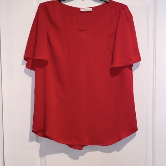 Zenana red top size large - Picture 5 of 8